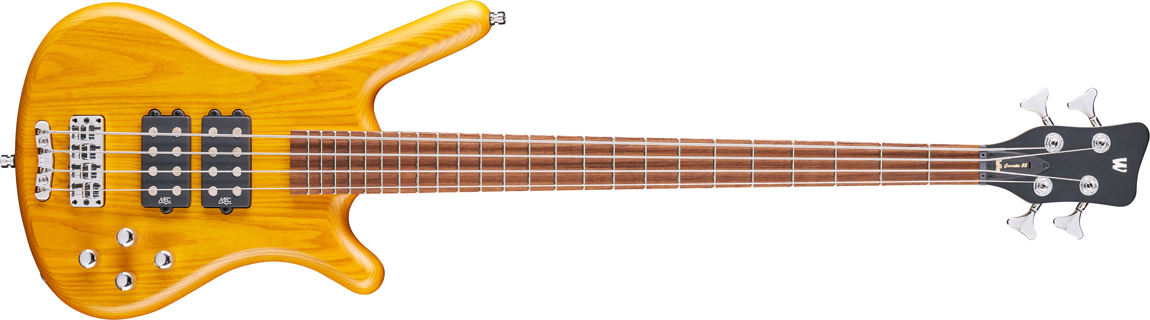 Warwick Corvette $$ 4c Rockbass Active Wen - Honey Violin Trans. Satin - Basse Électrique Solid Body - Main picture