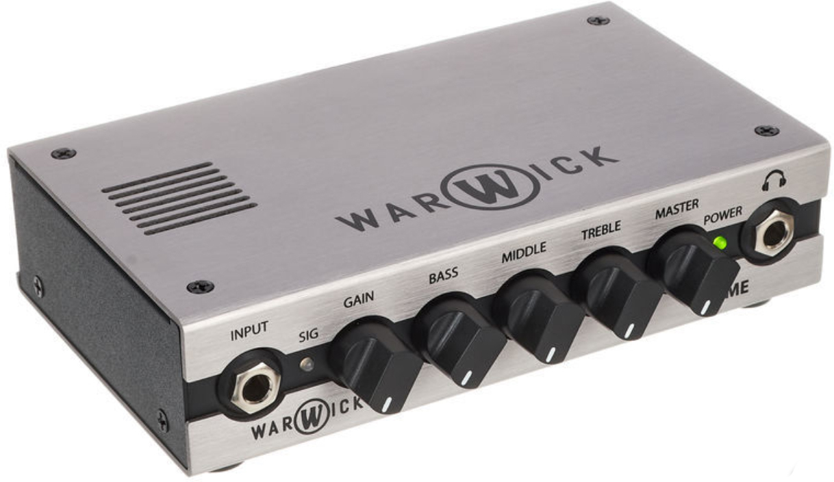 Warwick Gnome Pocket Bass Amp Head 200w - TÊte Ampli Basse - Main picture