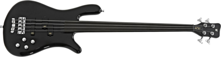 Warwick Streamer Nt1 Rockbass - Noir - Basse Électrique Solid Body - Main picture