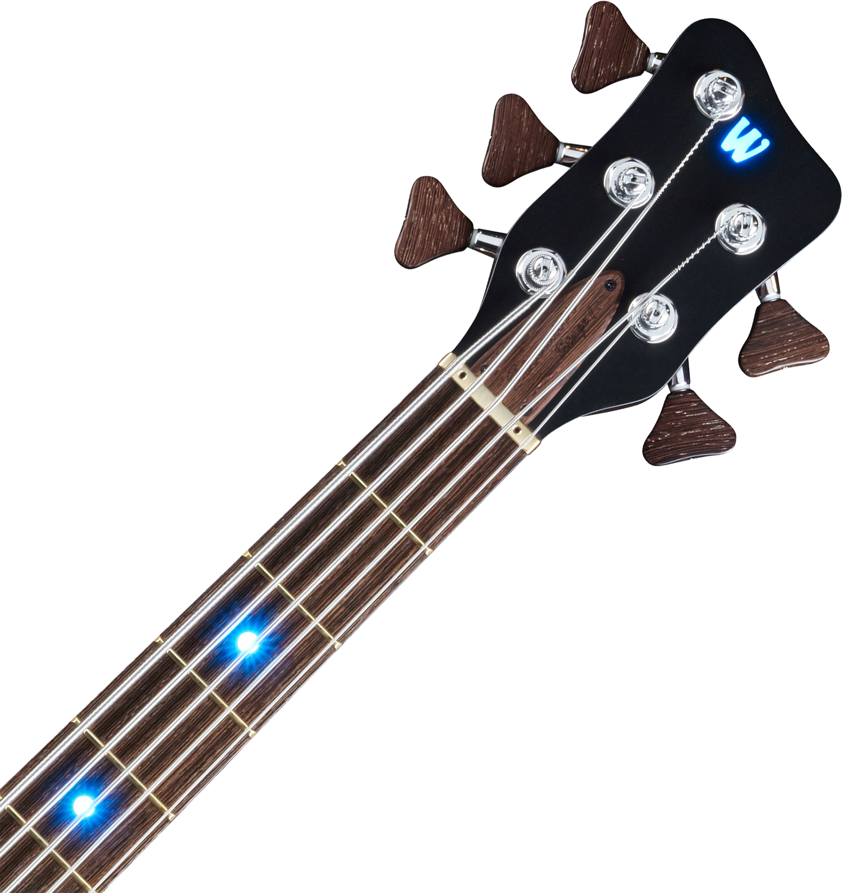 Warwick Custom Shop Streamer Stage 1 5-cordes Led - Midnight Blue - Basse Électrique Solid Body - Variation 2