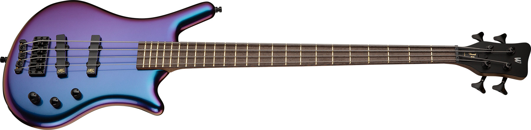 Warwick Custom Shop Thumb Bo 4c Pro Gps All Active Eb - Special Flip Flop - Basse Électrique Solid Body - Variation 1