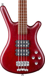 Rockbass Corvette $$ - burgundy red satin