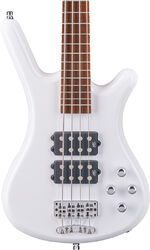 Basse électrique solid body Warwick Rockbass Corvette $$ - Solid white