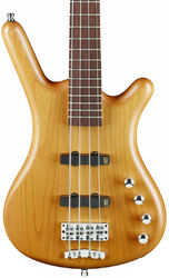 Basse électrique solid body Warwick Rockbass Corvette Basic 4 String - Honey violin satin