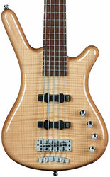 Basse électrique solid body Warwick Rockbass Corvette Premium 5-String - Natural