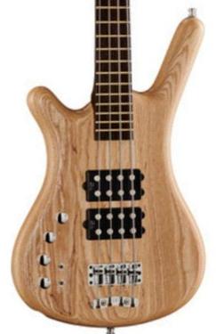Basse électrique solid body Warwick PRO GPS Corvette $$ 4-String LH - Natural Transparent Satin