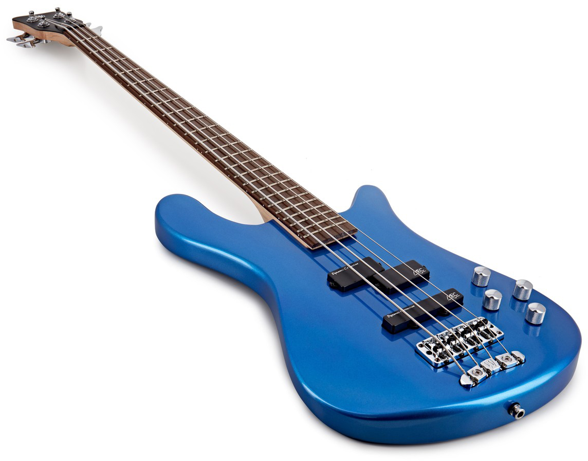 Warwick Streamer Lx4 Rockbass Active Wen - Solid Blue Metallic - Basse Électrique Solid Body - Variation 2