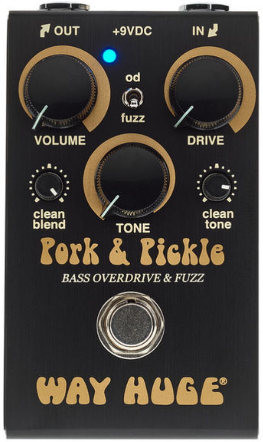 Way Huge Pork & Pickle Bass Overdrive & Fuzz Wm91 - PÉdale Overdrive / Distortion / Fuzz - Main picture
