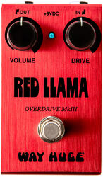 Pédale overdrive / distortion / fuzz Way huge Smalls Red Llama Overdrive WM23