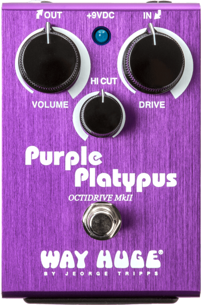 Pédale overdrive / distortion / fuzz Way huge Purple Platypus Octidrive MkII WHE800