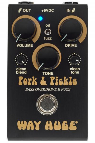 WAY HUGE Pork & Pickle ベースエフェクター Way huge Smalls Pork & Pickle Bass Overdrive & Fuzz WM91 Overdrive
