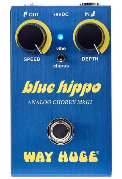 Pédale chorus / flanger / phaser / tremolo Way huge Smalls Blue Hippo Analog Chorus MkIII WM61