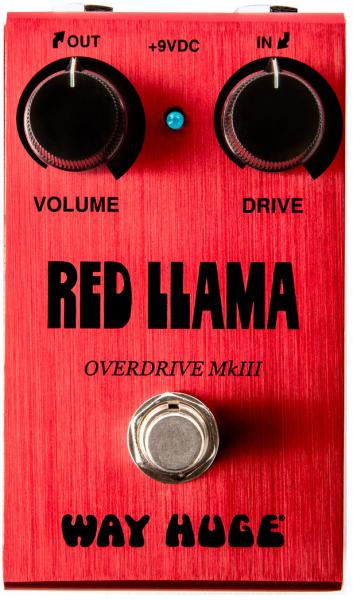 Pédale overdrive / distortion / fuzz Way huge Smalls Red Llama Overdrive WM23
