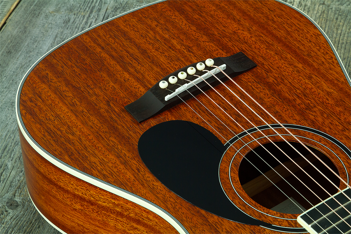 Wesland Bg350-nat Travel Shsc Tout Acajou Tec - Natural - Guitare Folk - Variation 3