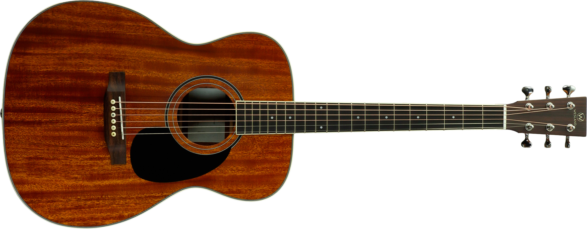 Wesland Om350-nat Om Tout Acajou Rw - Natural - Guitare Folk - Main picture