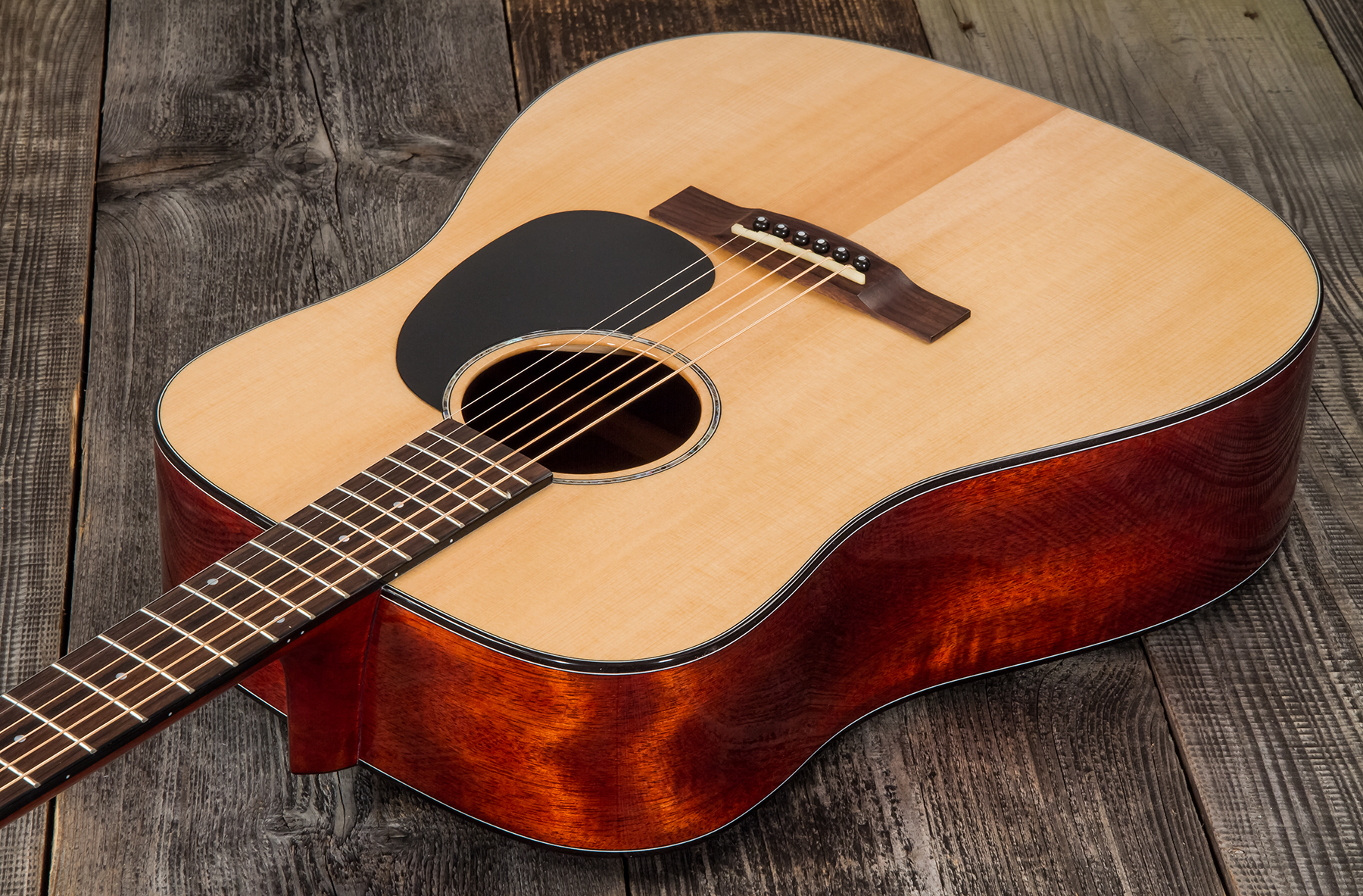 Wesland Dr1-mce Dreadnought Epicea Acajou Rw - Natural - Guitare Electro Acoustique - Variation 2