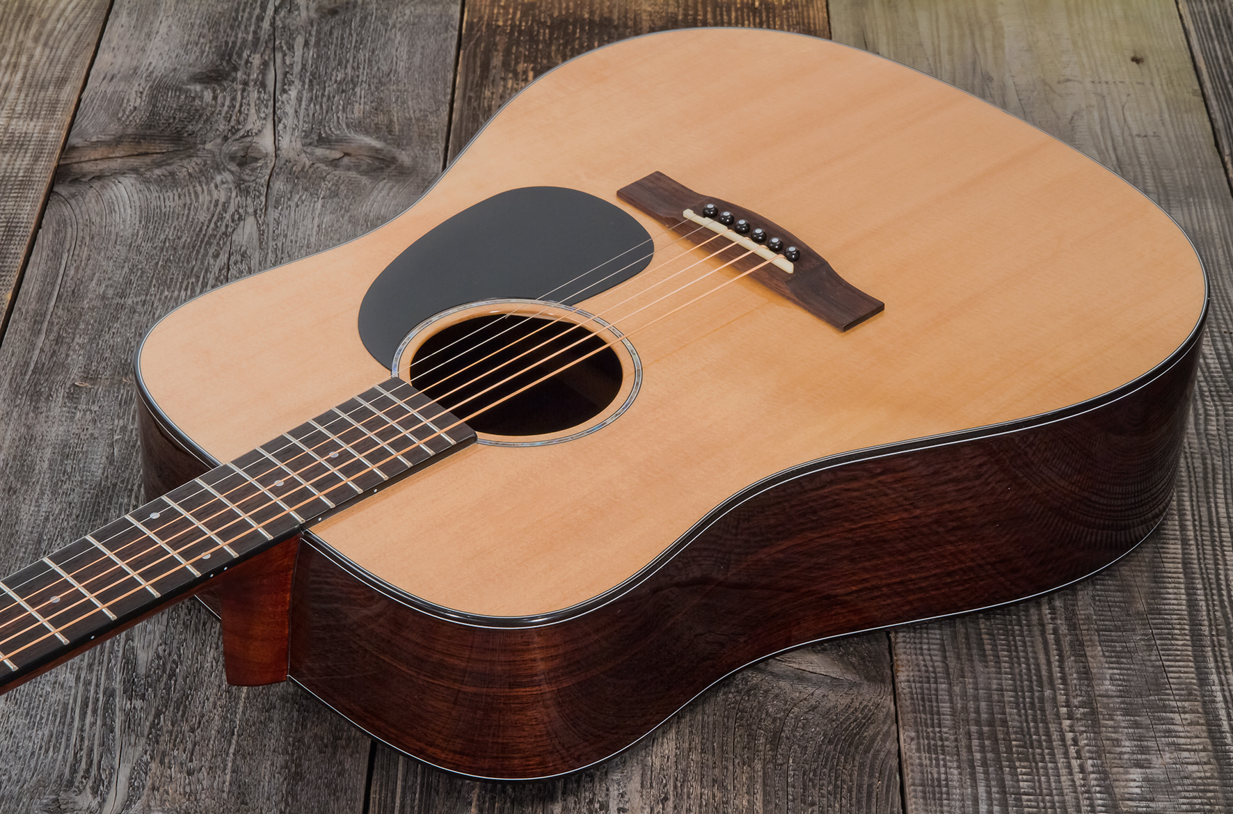 Wesland Dr1-rw Dreadnought Epicea Palissandre Rw - Natural - Guitare Acoustique - Variation 2