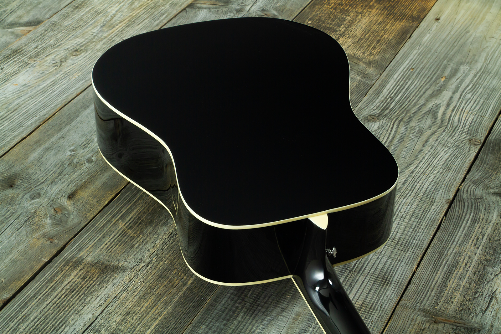 Wesland Dr300-ce-bk Dreadnought Epicea Acajou Rw - Black - Guitare Folk - Variation 7