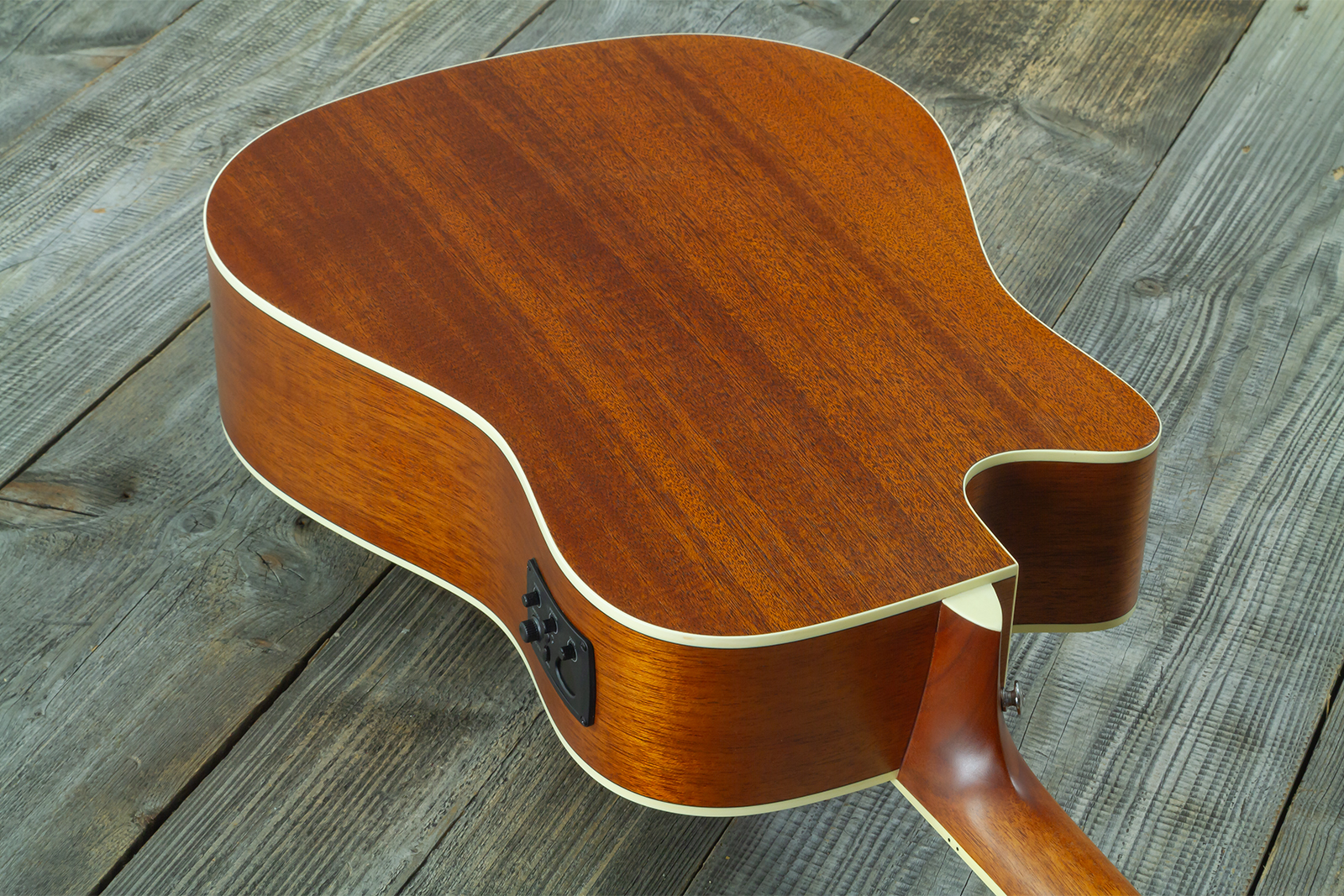 Wesland Dr300-ce-nat Dreadnought Cw Epicea Acajou Tec - Natural - Guitare Folk - Variation 10