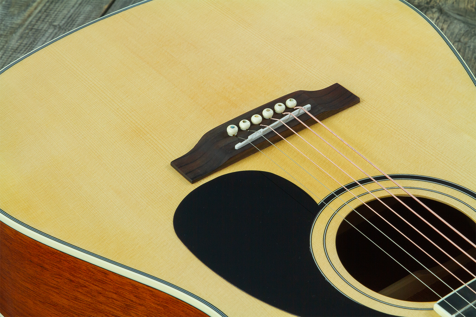 Wesland Dr300-ce-nat Dreadnought Cw Epicea Acajou Tec - Natural - Guitare Folk - Variation 3