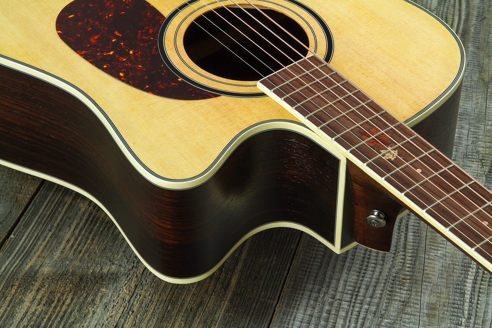 Wesland Dr500-ce-nat Dreadnought Cw Epicea Palissandre Rw - Natural - Guitare Folk - Variation 4