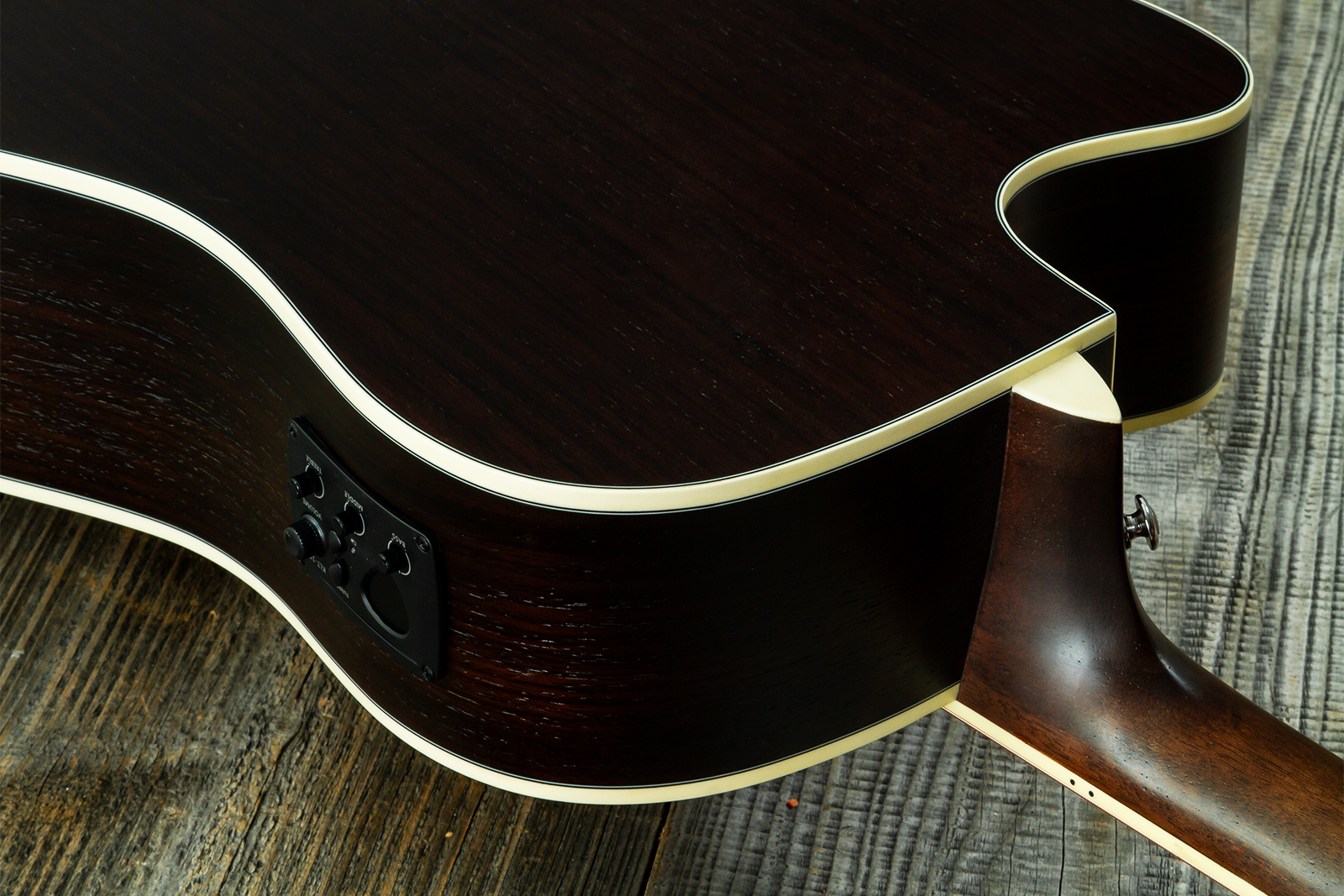 Wesland Dr500-ce-nat Dreadnought Cw Epicea Palissandre Rw - Natural - Guitare Folk - Variation 8