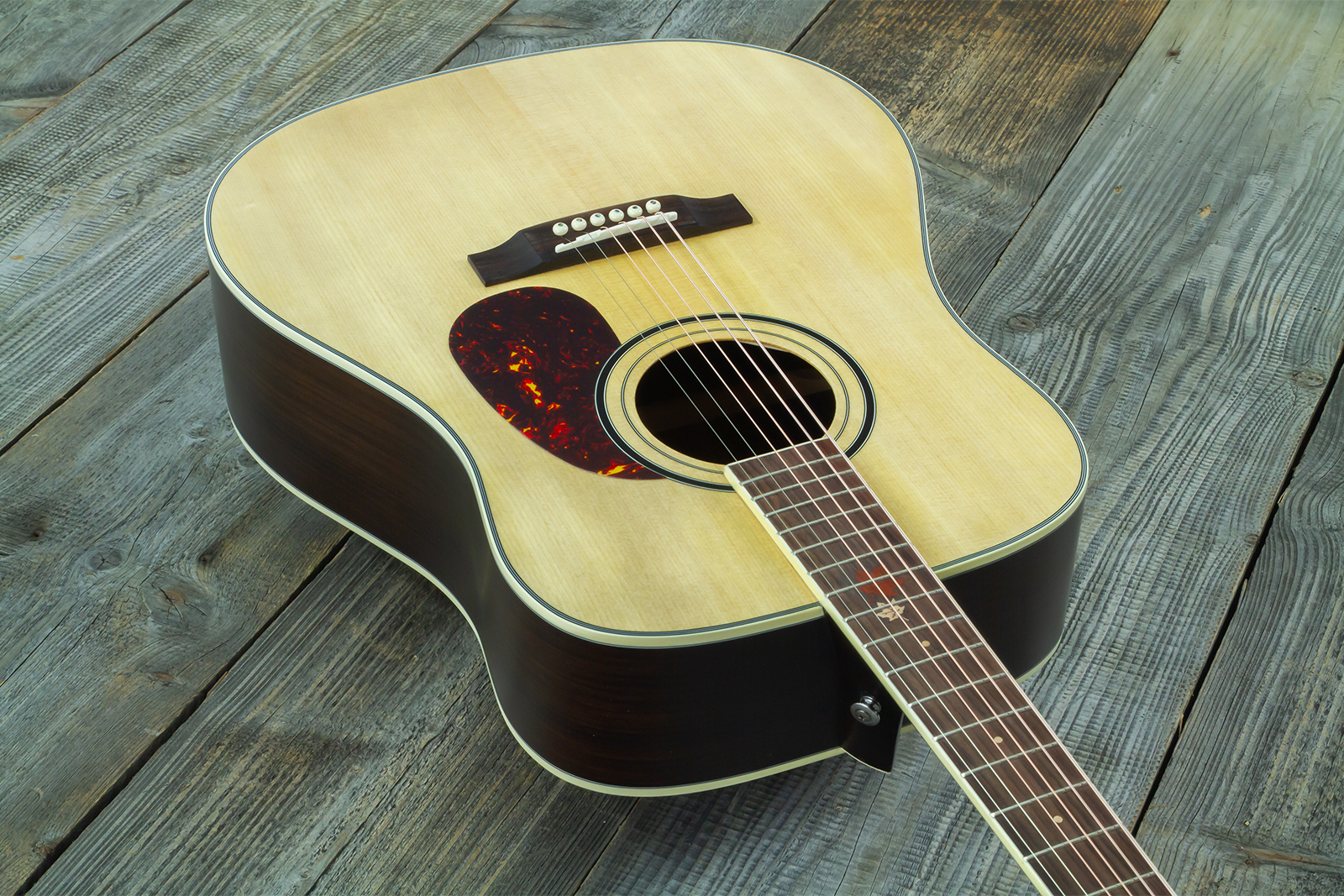 Wesland Dr500-nat Dreadnought Epicea Palissandre Rw - Natural - Guitare Folk - Variation 2