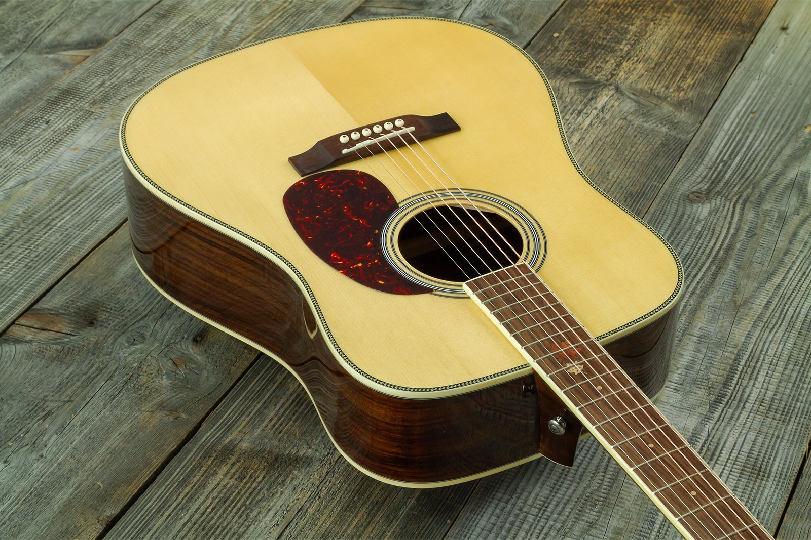 Wesland Dr800-nat Dreadnought Epicea Palissandre Rw - Natural - Guitare Folk - Variation 4