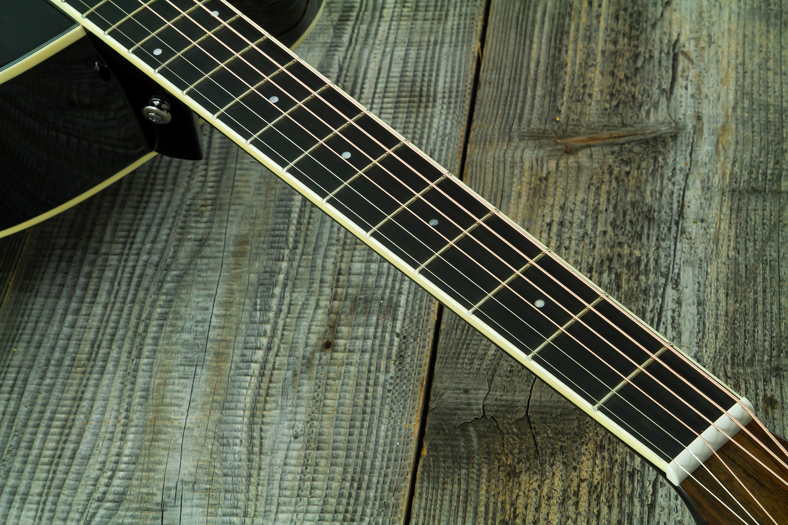Wesland Om300-bk Om Epicea Acajou Rw - Black - Guitare Folk - Variation 5