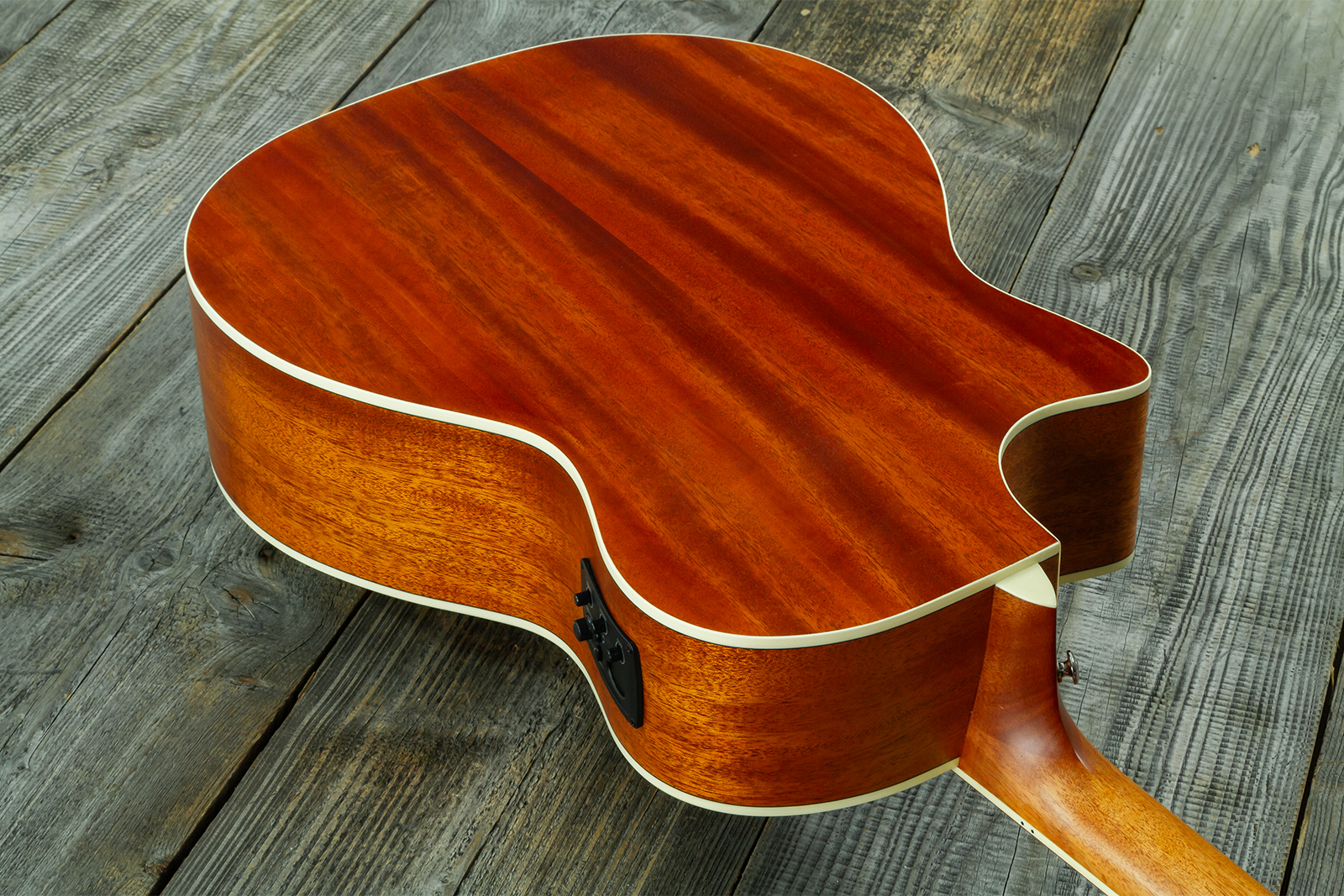 Wesland Om300-ce-nat Orchestra Cw Epicea Acajou Tec - Natural - Guitare Folk - Variation 9