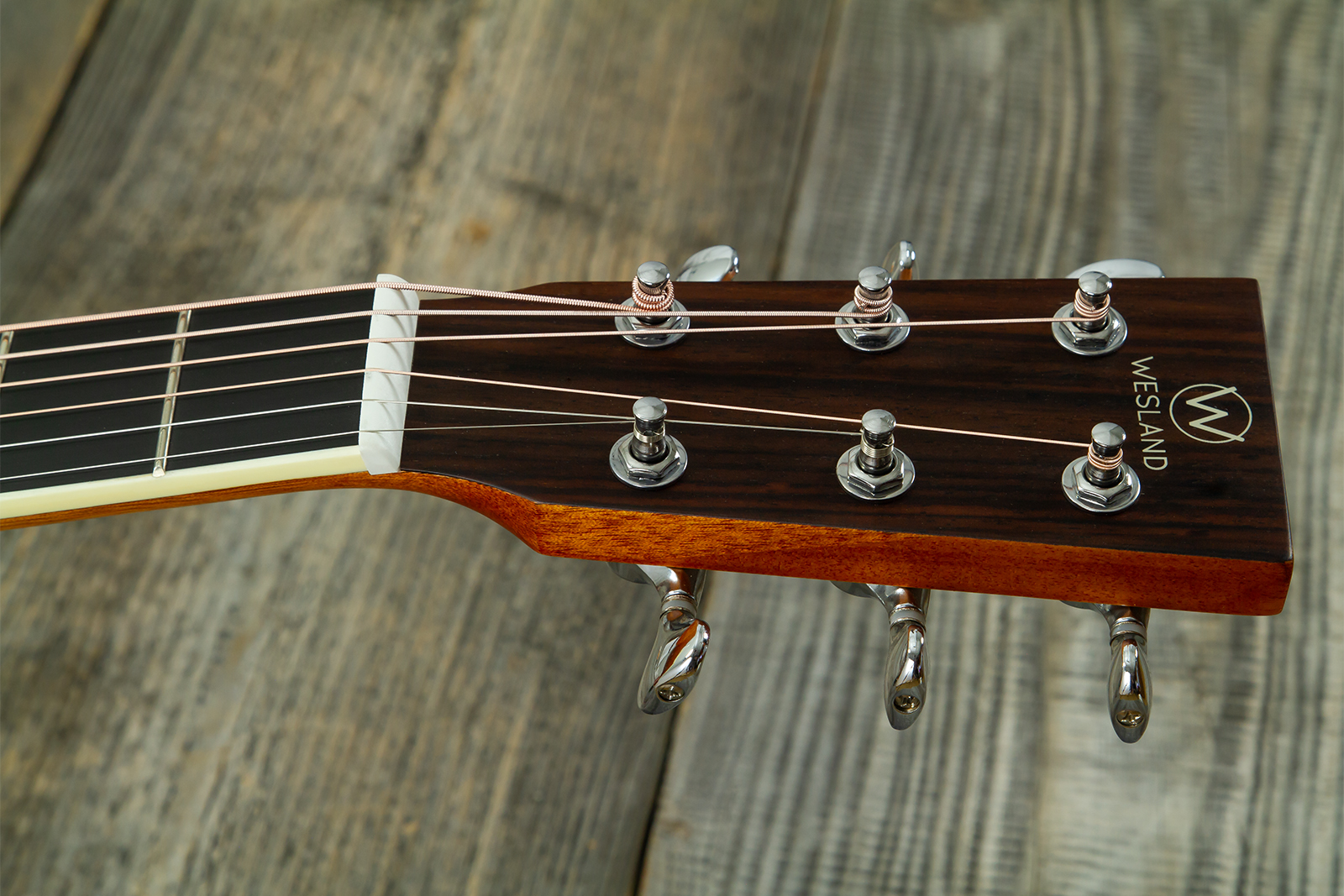 Wesland Om350-nat Om Tout Acajou Rw - Natural - Guitare Folk - Variation 9