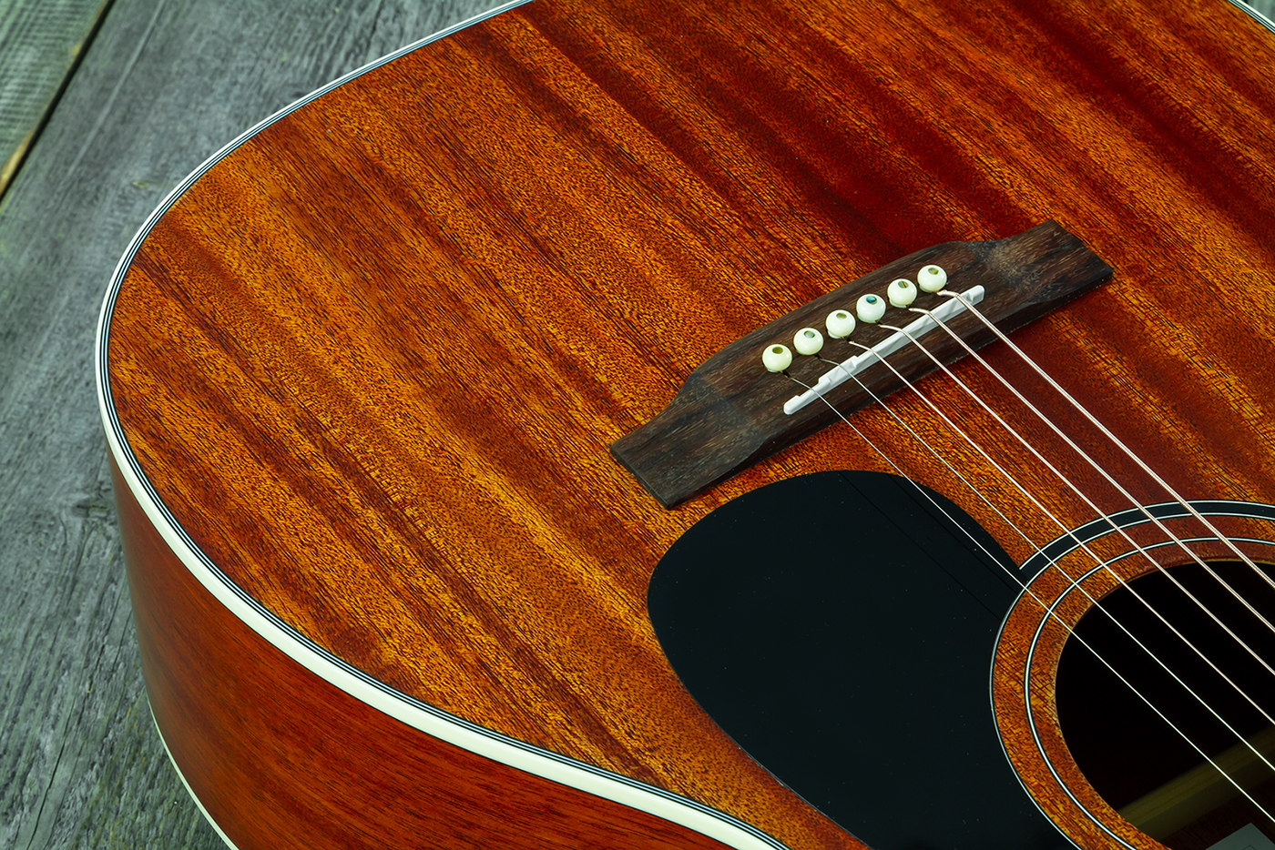 Wesland Om350-nat Om Tout Acajou Rw - Natural - Guitare Folk - Variation 6