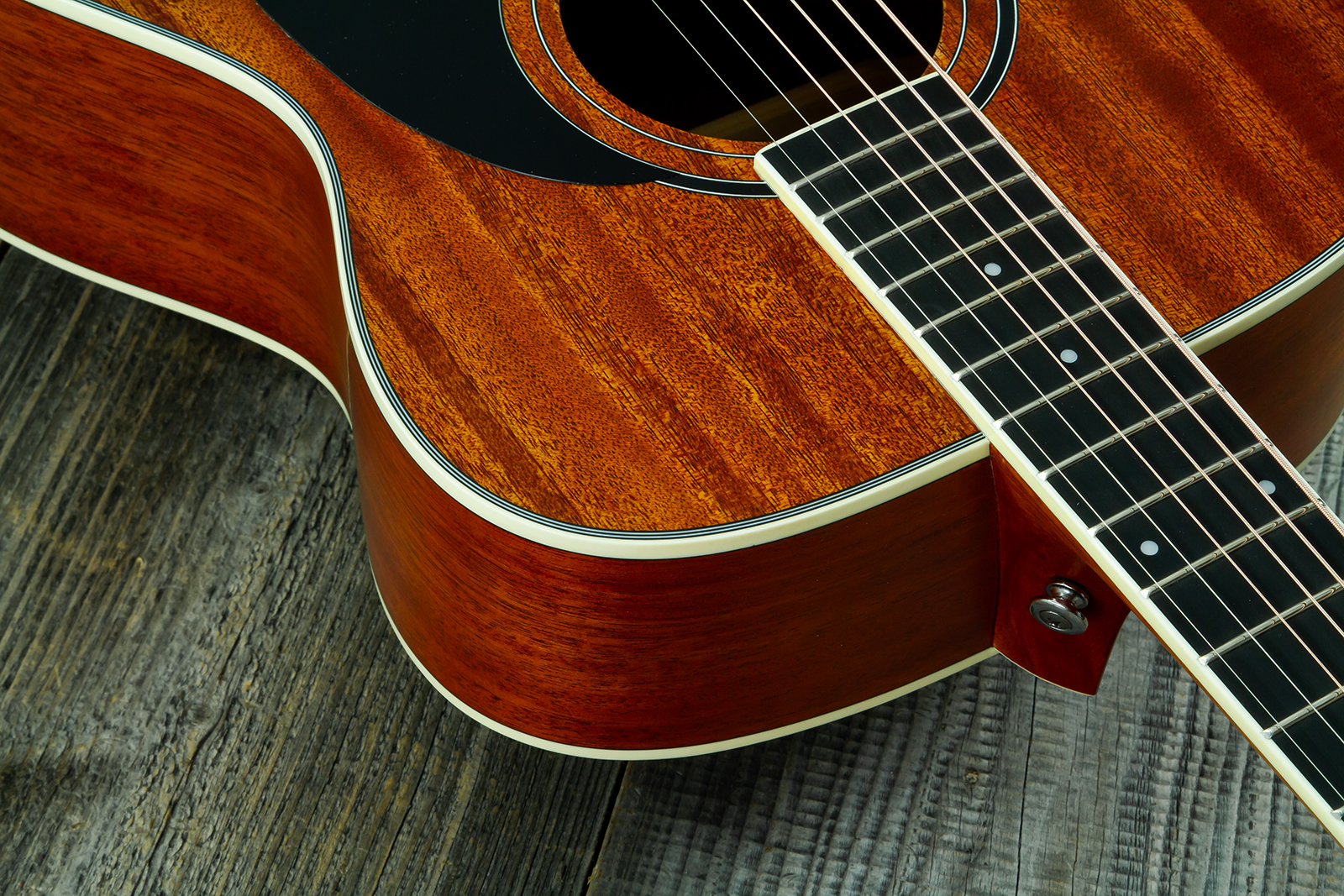 Wesland Om350-nat Om Tout Acajou Rw - Natural - Guitare Folk - Variation 7