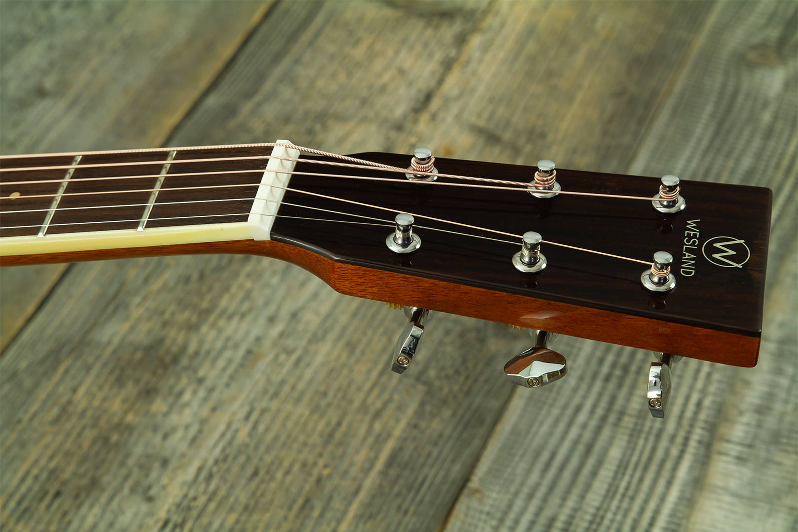 Wesland Om700-nat Om Epicea Acajou Rw - Natural - Guitare Folk - Variation 9