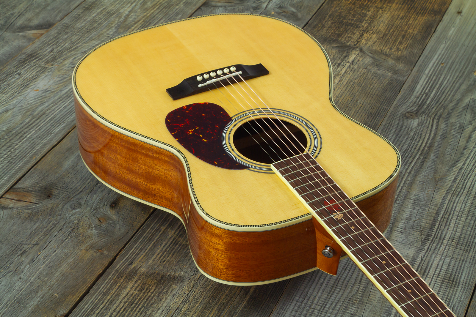 Wesland Om700-nat Om Epicea Acajou Rw - Natural - Guitare Folk - Variation 2