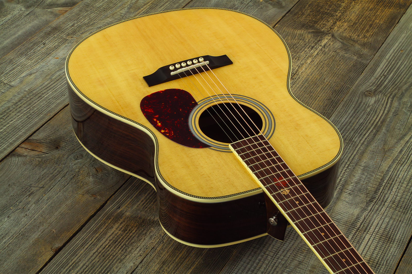 Wesland Om800-nat Om Epicea Palissandre Rw - Natural - Guitare Folk - Variation 3