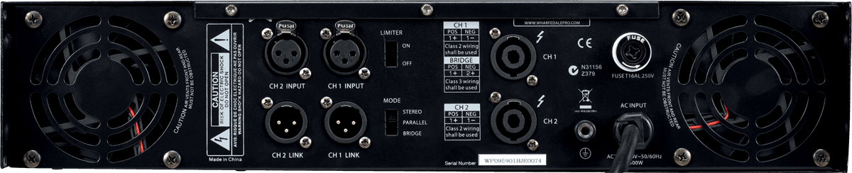 Wharfedale Cpd1600 - - Ampli Puissance Sono StÉrÉo - Variation 1