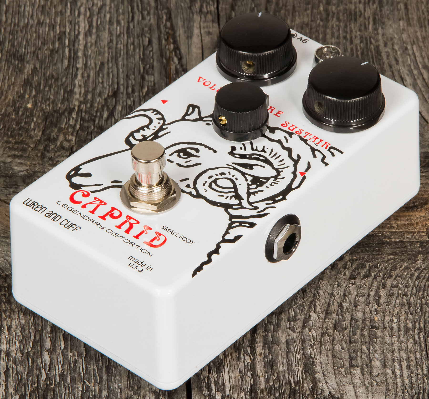 Wren And Cuff Caprid Small Foot Legendary Distortion - PÉdale Overdrive / Distortion / Fuzz - Variation 1