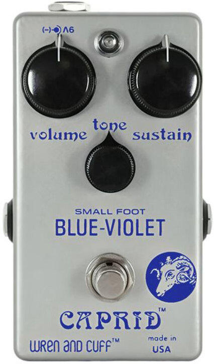 Wren And Cuff Blue Violet Caprid Small Foot - PÉdale Overdrive / Distortion / Fuzz - Main picture