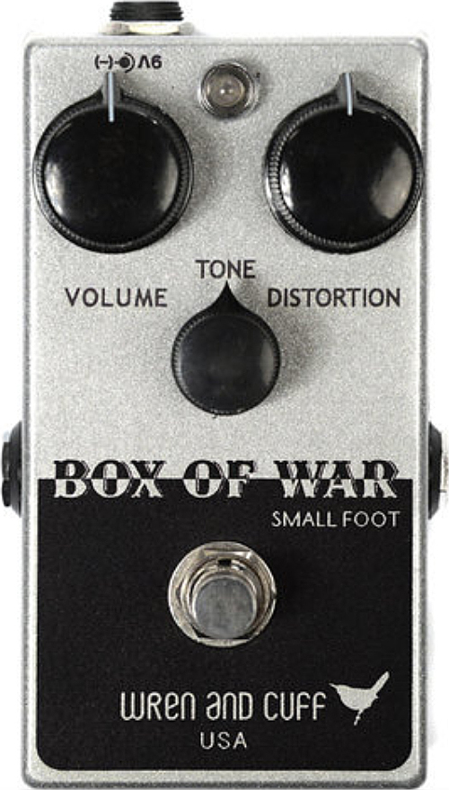 Wren And Cuff Small Foot Box Of War Overdrive - PÉdale Overdrive / Distortion / Fuzz - Main picture