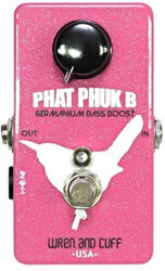 Pédale overdrive / distortion / fuzz Wren and cuff Phat Phuk Germanium Bass Booster