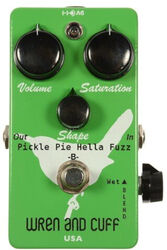 Pédale overdrive / distortion / fuzz Wren and cuff Pickle Pie Bass Fuzz