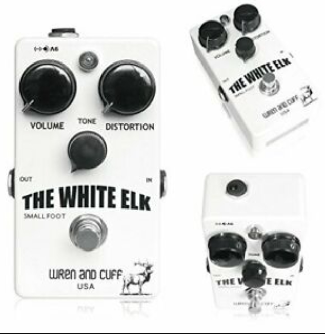 Wren And Cuff The White Elk Small Foot Fuzz - PÉdale Overdrive / Distortion / Fuzz - Variation 1