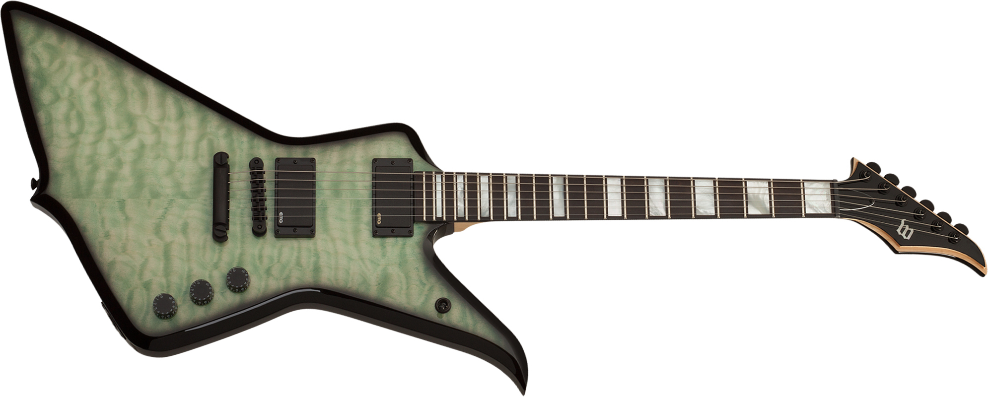 Wylde Audio Blood Eagle Hh Ht Eb - Nordic Ice - Guitare Électrique MÉtal - Main picture