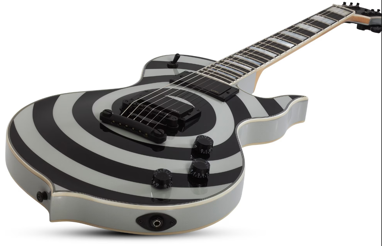 Wylde Audio Odin Grail 2h Emg Ht Eb - Silver Bullseye - Guitare Électrique MÉtal - Variation 1