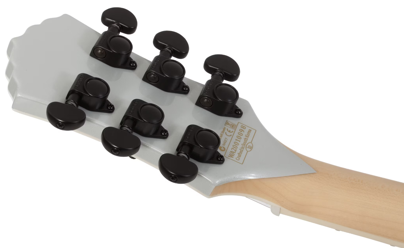 Wylde Audio Odin Grail 2h Emg Ht Eb - Silver Bullseye - Guitare Électrique MÉtal - Variation 5