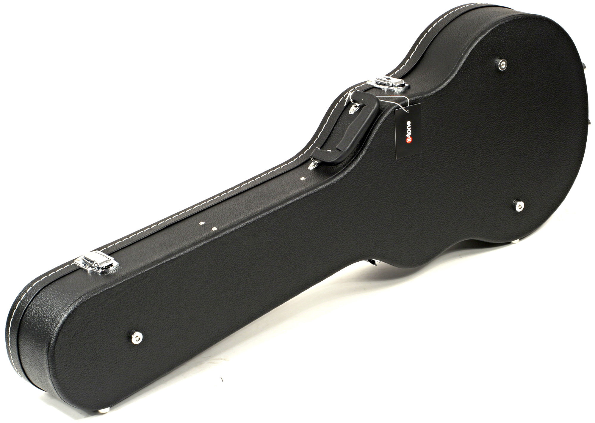 X-tone 1502 Standard Electrique Les Paul En Forme Black - Etui Guitare Électrique - Variation 2