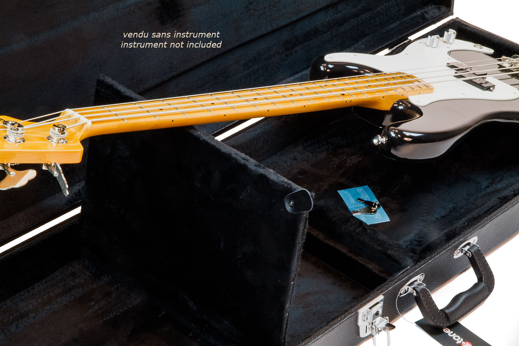 X-tone 1504 Standard Electrique Jazz/precision Bass Rectangulaire Black - Etui Basse Électrique - Variation 3