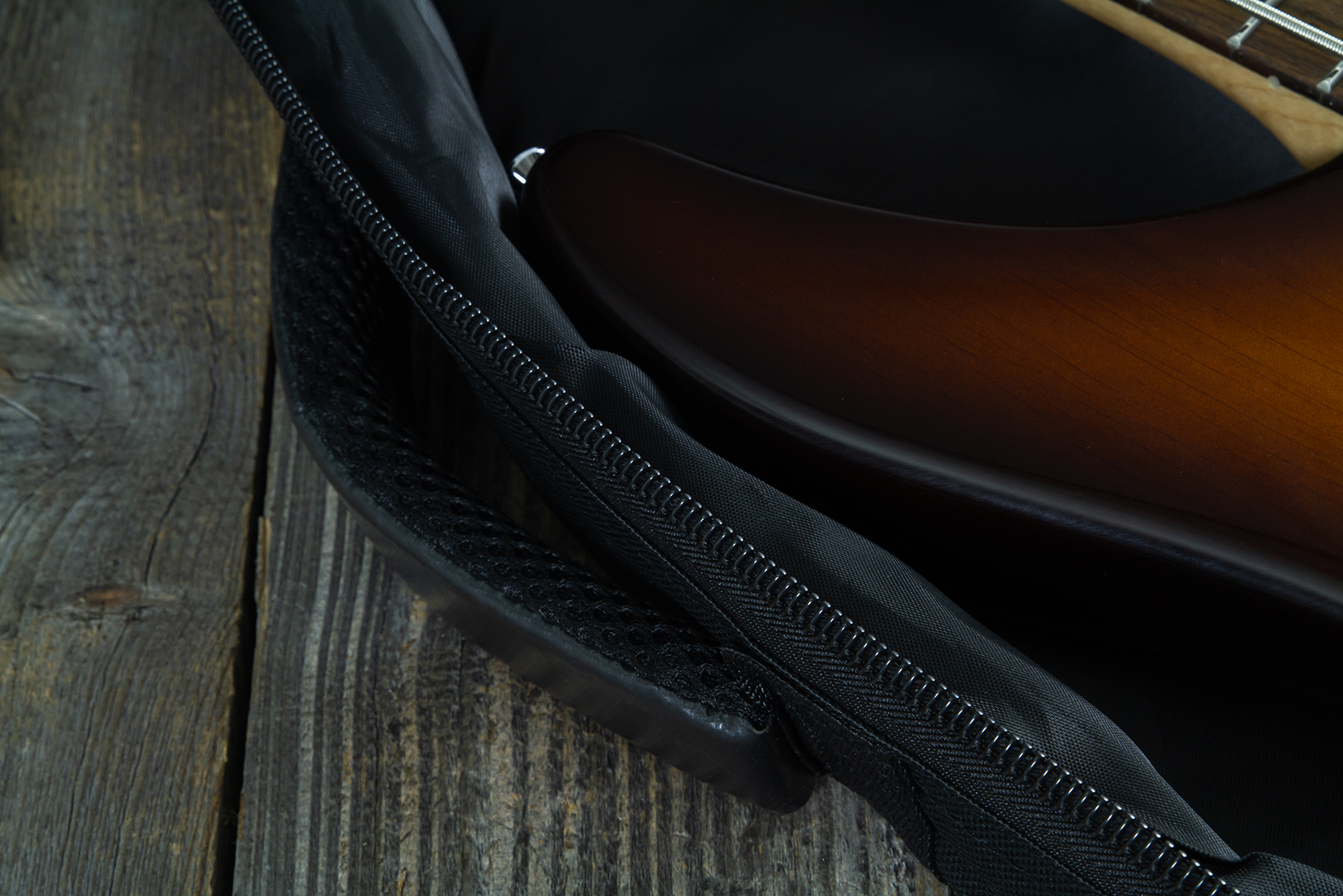 X-tone 15mm Black V2 (2015 Bas-bk) - Housse Basse Électrique - Variation 6