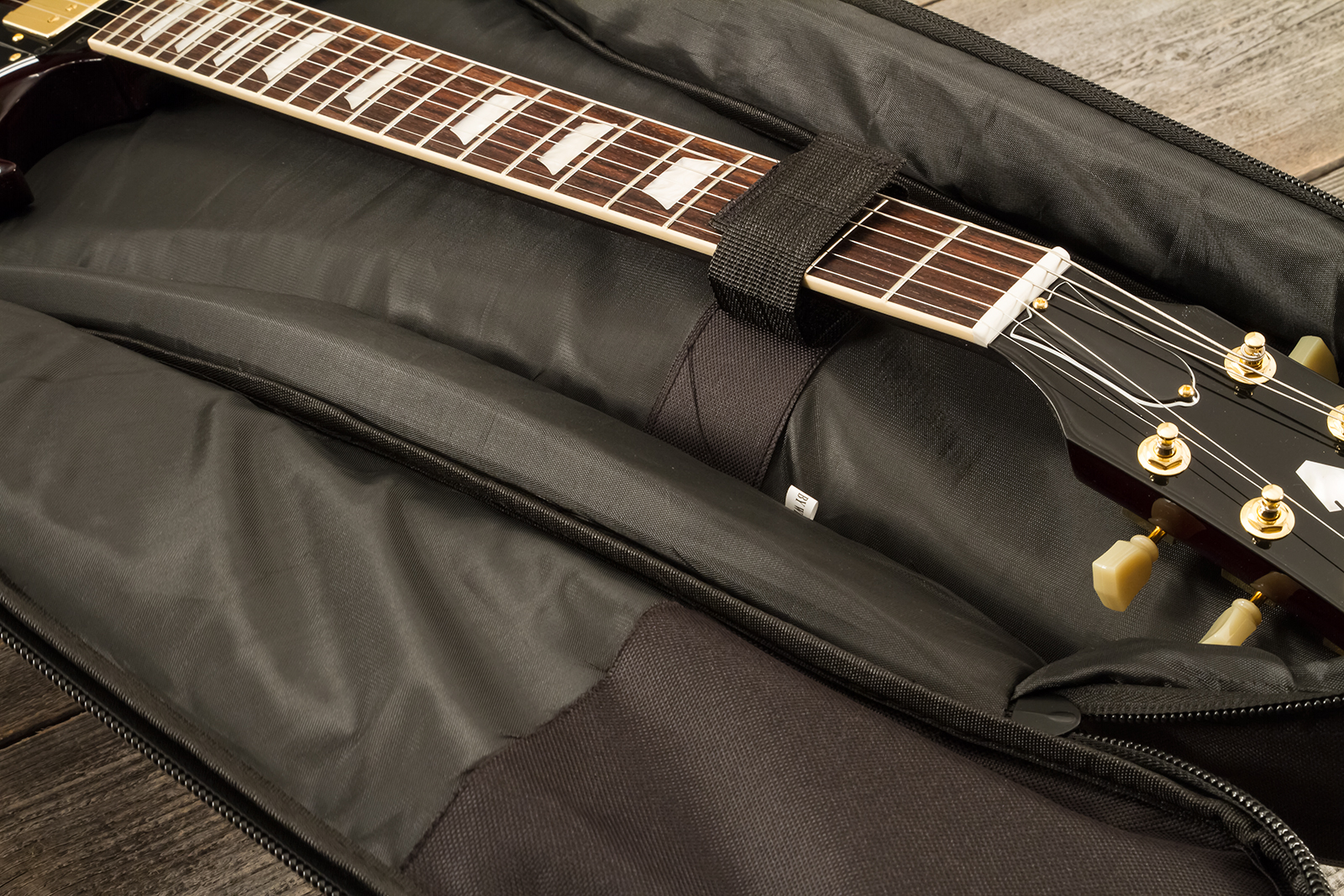 X-tone 15mm Black V2 (2015 Ele-bk) - Housse Guitare Électrique - Variation 7